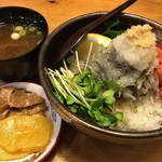 あわ路飯店真心  - ★★★☆ 生しらす丼 ¥980  