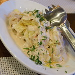 ズワイガニとキャベツのサラダ（１，１００円）２０１７年４月