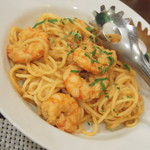 濃厚！！！赤エビのスパゲッティ（１，５８０円）２０１７年４月
