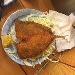 晩杯屋 - 170331金　東京　晩杯屋大山店　アジフライ