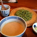 ごまだれ＆しそ蕎麦きり