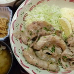 祭ばやし - 豚ロースとカルビの焼肉定食　税込７８０円