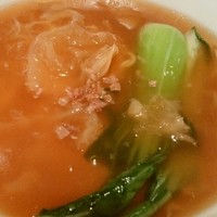 銀座アスター 新宿賓館  - ふかのひれソバ