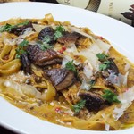[Recommended for May] Smoked foie gras and porcini meat sauce cream pappardelle