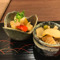 あなごと日本酒 なかむら - 穴子と野菜の南蛮と割り干し大根と穴子