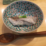 太平寿し - 喉黒の酒蒸寿司