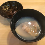 太平寿し - 蛤の味噌汁
