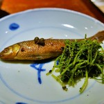 富小路 やま岸 - もろこ甘露煮