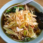 住吉屋 - ネギラーメン600円