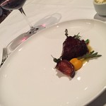 TETSUYA'S RESTAURANT - ブラックアンガスのステーキ。