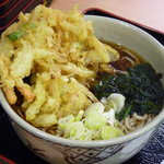 越後そば 飯田橋店 - かき揚げ天そば（オープン特別価格280円）