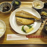 リゾム - ホッケの開き定食（1000円）