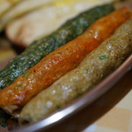 シシカバブはちょっぴりスパイス効いてます