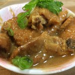 Daisan Torihachi - 味噌煮こみ(鶏皮)