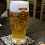Misaki - 宿泊者サービスの生ビール