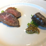 ミラコロ 伊豆高原 地元食材イタリアン - コールドビーフと鹿肉のソーセージ（2017春）