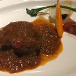 ミラコロ 伊豆高原 地元食材イタリアン - 牛肩ロースのトマト煮込み（2017春）