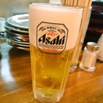 厳選もつ酒場 エビス参 - 生ビール