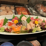 稲城 ヨロシク寿司 - 刺身盛り合わせ