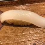 稲城 ヨロシク寿司 - 白イカ