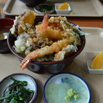 とちの実 - 舞茸天丼