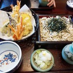 源氏車 - 天せいろ1350円