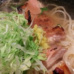 ラーメン巌哲 - 檸檬鶏塩（2017年4月の日曜夜のみ限定）