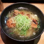 ラーメン巌哲 - 檸檬鶏塩（2017年4月の日曜夜のみ限定）