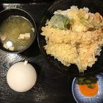 寿し安 - 天丼600円