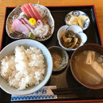 Washoku Yanagawa - お刺身定食