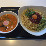 ののや - サクラしおつけ麺¥1380(限定メニュー)