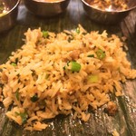 スパイス料理ナッラマナム - お代わりは、たまごキーマベースの炒めごはん