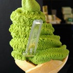 茶和々 - 抹茶ソフトクリーム