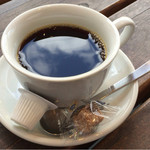 ベーカリー&レストラン沢村 - ランチセットドリンク250円のホットコーヒー