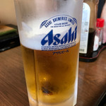 Oosaka ya - 生ビール大で 550円。リーズナブル