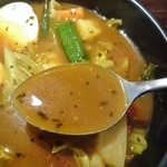 CoCo壱番屋 - 薄口のスープ