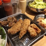 骨付鳥、からあげ、ハイボール がブリチキン。 - 