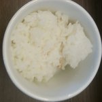 らーめんチキン野郎 - 油まぜ野郎には小ライスが付きます。