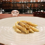 高須賀 - 追加でコース後のアラカルトよりゴルゴンゾーラのペンネ1800円