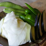 ろばたやき山ろく - 野菜焼き