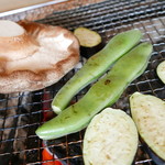 ろばたやき山ろく - 野菜焼き焼き