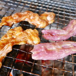 ろばたやき山ろく - せせりとホルモンも