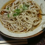 富喜の湯 - ほどよい量の、冷たいお蕎麦。