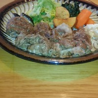 ざくろ 室町店 - 国産牛ロースバタ焼き