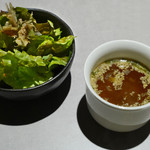 Yakiniku Ikiiki - サラダ、スープ