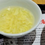天津飯店 - 中華丼のスープ