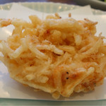 日本料理　香せり - 桜海老のかき揚げ