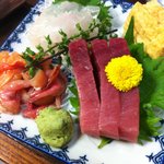 そば処 中村屋 - 最高な刺身！