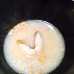 レオーネ - 笹鰈。お米のスープ。
      