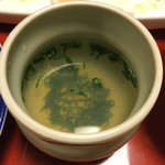 大船渡温泉 - しうり貝(ムール貝）の出し汁